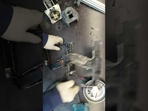 Видео: Одна из причин, не работающего вентилятора, на монтажном пистолете Toua.