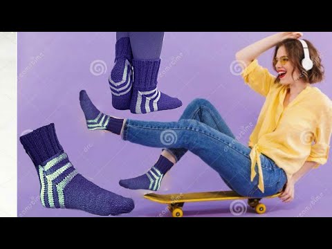 Видео: Носки спицами.#2025.