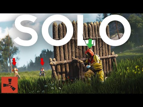 Видео: Соло Выживание Возле КОСМОДРОМА Среди КЛАНОВ В РАСТ/RUST