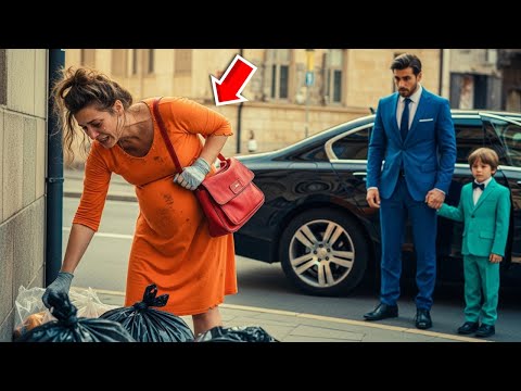 Видео: Беременная женщина искала еду для детей... Гендиректор увидел — всё изменилось...