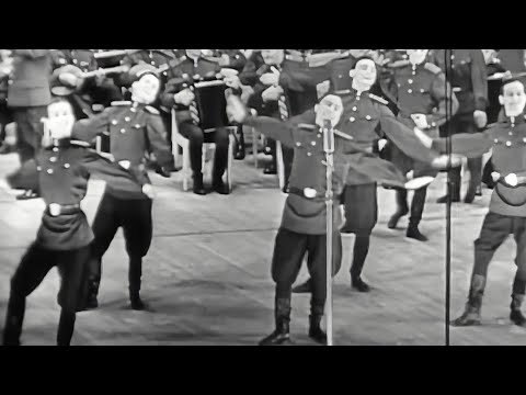 Видео: Солдатская пляска «Барыня», 1962