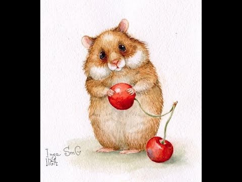 Видео: "Валяние по форме игрушки Хомячок"