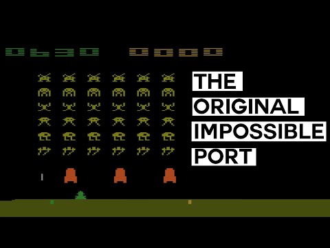 Видео: Как Atari втиснула мегахит в крошечное пространство (Invaders)