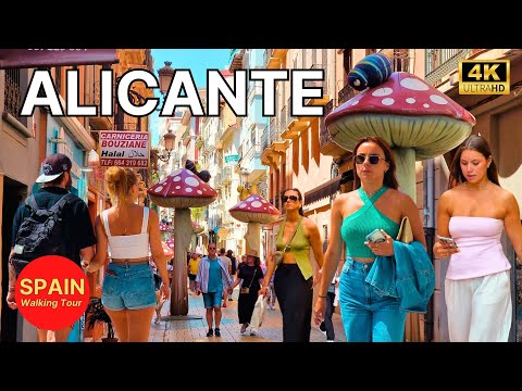 Видео: 🇪🇦[4K] АЛИКАНТЕ, Испания ☀️🍄 Город, который удивляет вас на каждом углу 🌴⛵️ Прогулка по Коста Бланке