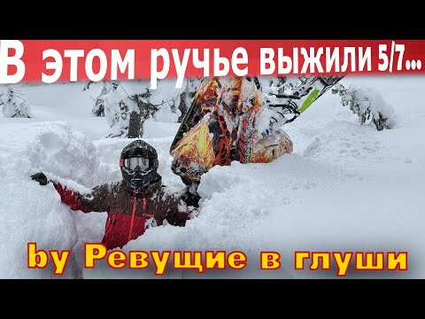 Видео: Ад для новичка! -2 снегохода… Зря мы туда поехали...
