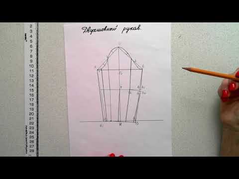 Видео: двухшовный рукав