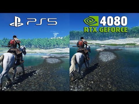 Видео: Ghost of Tsushima - Сравнение PS5 и PC версии