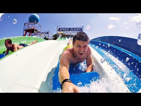 Видео: VLOG: АКВАПАРК  WATER WORLD! 13.07.16