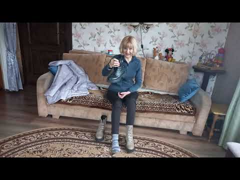 Видео: 3 года. После инсульта. Для себя подобрала правильные сапоги, они меня устраивают.