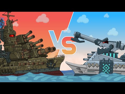 Видео: НА ДНО ! Стальной монстр Левиафан vs линкор Бисмарк