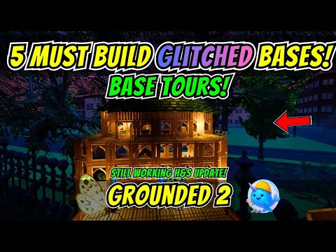 Видео: Прогулка по моим 5 ГЛУБОКИМ БАЗАМ в Grounded 2 😱 (Вы не поверите этим сборкам)