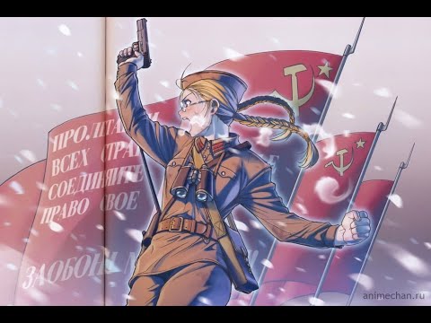 Видео: КАТЮША / Аниме клип Вайолет Эвергарден/Violet Evergarden  С днём победы!