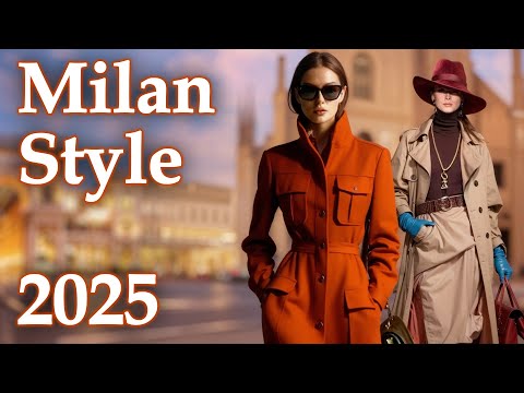 Видео: Итальянский уличный стиль 2025 | Тренды уличного стиля Милана в ноябре 2025 г. #ItalianStreetStyl...
