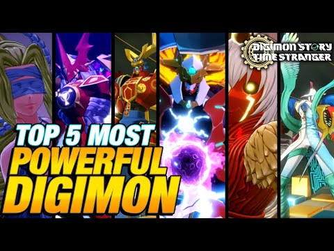 Видео: ТОП-5 самых сильных дигимонов | Digimon Story Time Stranger PS5 #DigmonTimeStranger