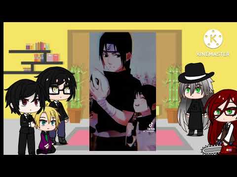 Видео: реакция темный дворецкий на сиеля как саске /black butler react to ciel as sasuke