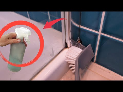 Видео: Избавьтесь от ПЛЕСЕНИ и ИЗВЕСТНЯКА, используя всего 2 ингредиента! Невероятный блеск