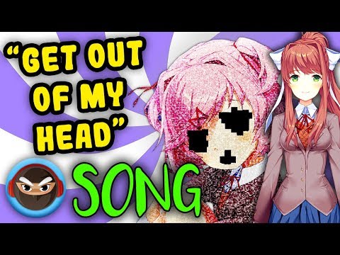 Видео: DOKI DOKI LITERATURE CLUB песня "Get Out Of My Head" feat. Sailorurlove