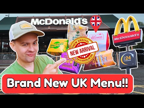 Видео: Пробуем НОВОЕ меню World Heist от британского McDonald’s!