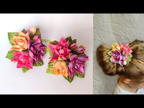 Видео: А Вы уже видели?! Цветы из фоамирана. DIY foamiran flowers