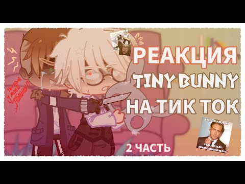Видео: Реакция новеллы Tiny Bunny на тик ток. (2 часть)