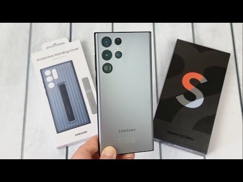 Видео: Samsung Galaxy S22 Ultra (Graphite): распаковка и первые впечатления!