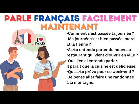 Видео: Говори по-французски легко с 100 вопросами и ответами для знакомства