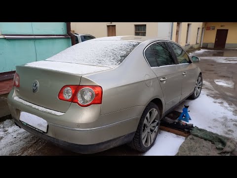 Видео: Заклинил электронный ручник пассат Б6. The electronic parking brake VW Passat B6 (3C5) is faulted.