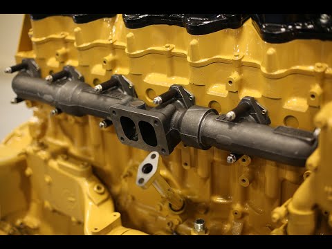 Видео: Выпускной коллектор PDI CaT C15