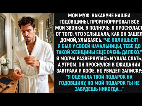 Видео: Мой муж, накануне нашей годовщины, отключил все мои звонки. В полночь, я проснулась от того...
