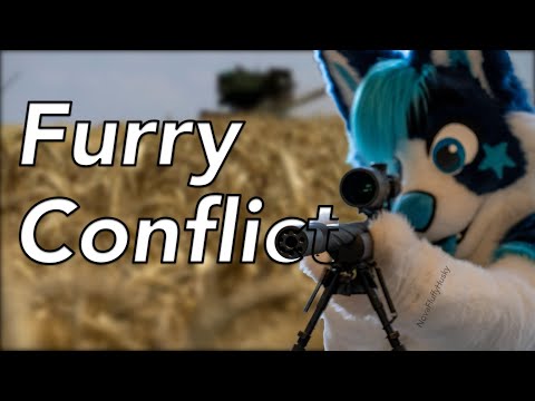 Видео: Пушистая драма поражает воображение