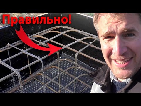 Видео: ✅Правильное армирование углов. Вязка арматурных каркасов. Как гнуть арматуру в углах.