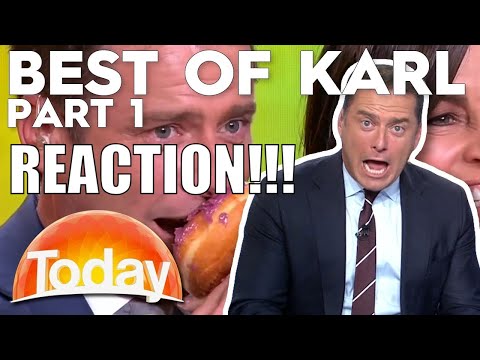 Видео: Американцы реагируют на лучшее из творчества Карла Стефановича: Часть 1 | TODAY Show Australia