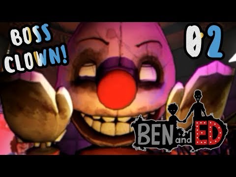 Видео: ГИГАНТСКИ КЛОУН БОС!! Ben & ED! Епизод:2