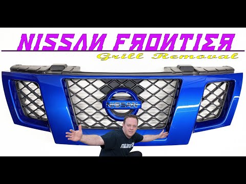 Видео: Как снять и установить решетку радиатора и эмблему Nissan Frontier