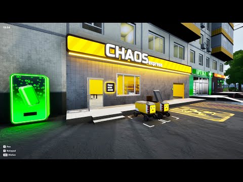 Видео: Доставка посылок в мире будущего! Chaos Express: Delivery Simulator