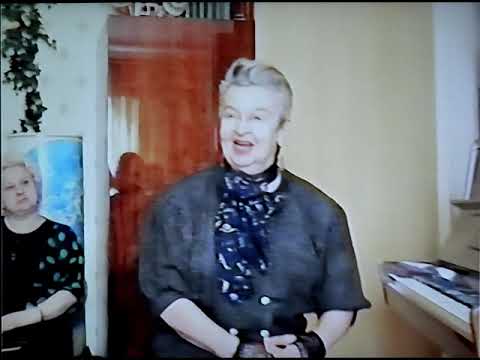 Видео: Людмила Лядова, домашний концерт. 16.06.2004