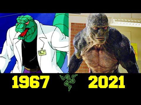 Видео: 🐲 Ящер - Эволюция в Мультфильмах и Кино (1967 - 2021) 🔥!