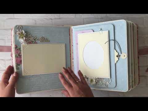 Видео: Фотоальбом для девочки Софии