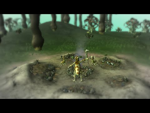 Видео: Первое племя планеты - праздничное прохождение SPORE №3