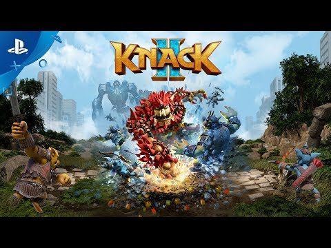 Видео: Голова ТИТАНА (Knack 2)