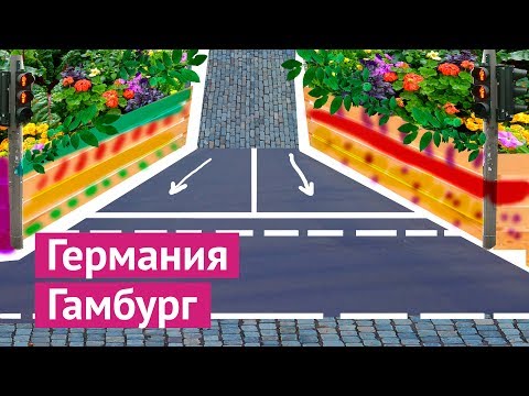 Видео: Германия, Гамбург: зебры, филармония и детские площадки
