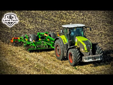Видео: Обработка переуплотненной почвы: новый AMAZONE Ceus 5000 и трактор CLAAS Axion 950! Обзор!