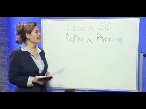 Видео: Възвратни местоимения / Reflexive Pronouns - Учи английски с Николая, Еп. 41, Сезон 2
