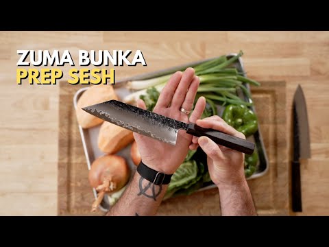 Видео: НОВИНКА Zuma Bunka | 7-дюймовая BG42 нержавеющая сталь 62 HRC | Открытие Prep Sesh + New Georgia ...