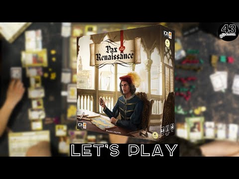 Видео: Настольная игра Пакс Ренессанс. Русское издание (Pax Renaissance). Играем втроём.