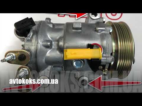 Видео: Компрессор кондиционера Peugeot 407 Nissens 89362