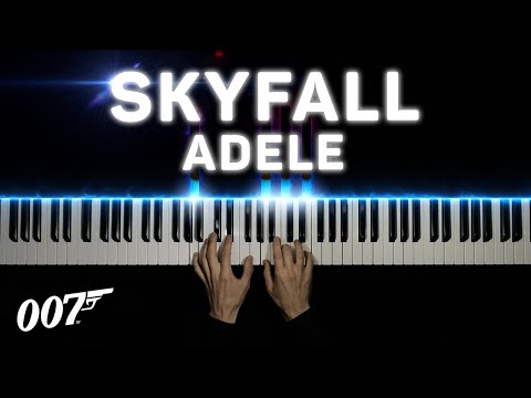 Видео: Adele - Skyfall | На пианино