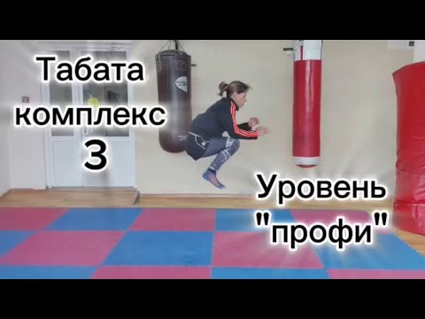 Видео: Табата тренировка в единоборствах на все тело. Уровень "профи".