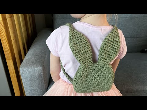 Видео: Показываю вязаного «Рюкзайку»