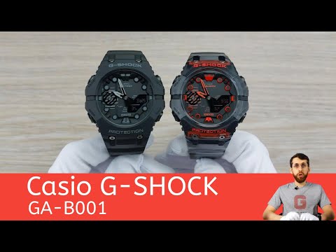 Видео: Новые футуристичные G-SHOCK / Casio GA-B001-1A и GA-B001G-1A